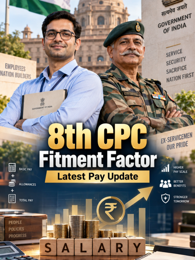 8th CPC Updated Fitment Factor Latest Salary Revision Explained