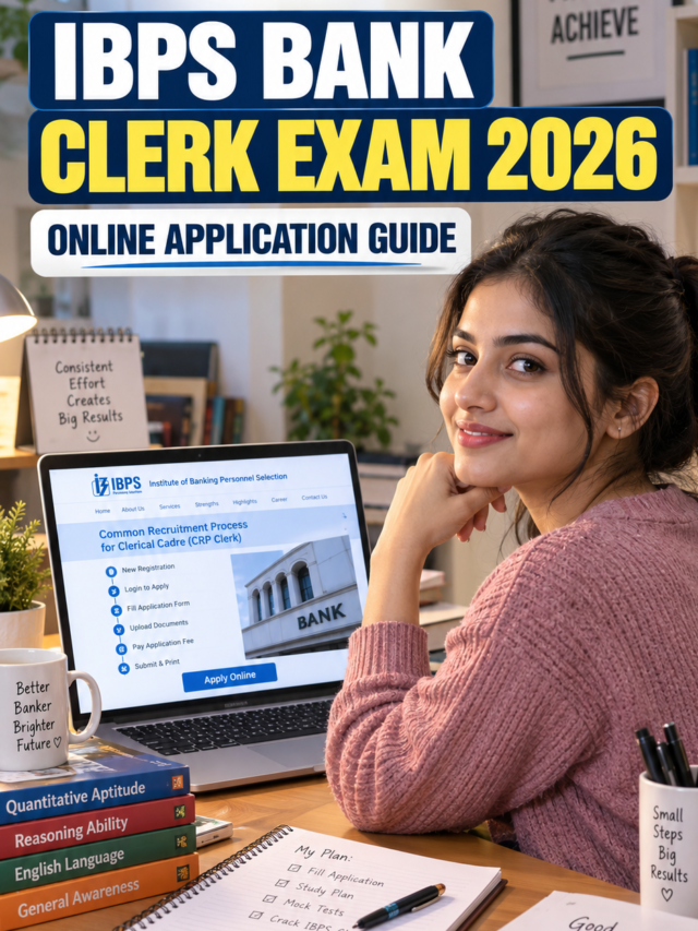 IBPS Bank Clerk Exam 2026 Online Application Guide & Exam Process