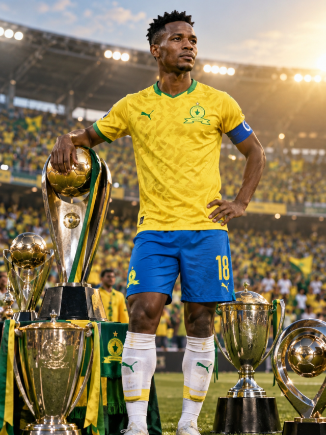 Themba Zwane’s Golden Era: 19 Trophies in 14 Years at Sundowns